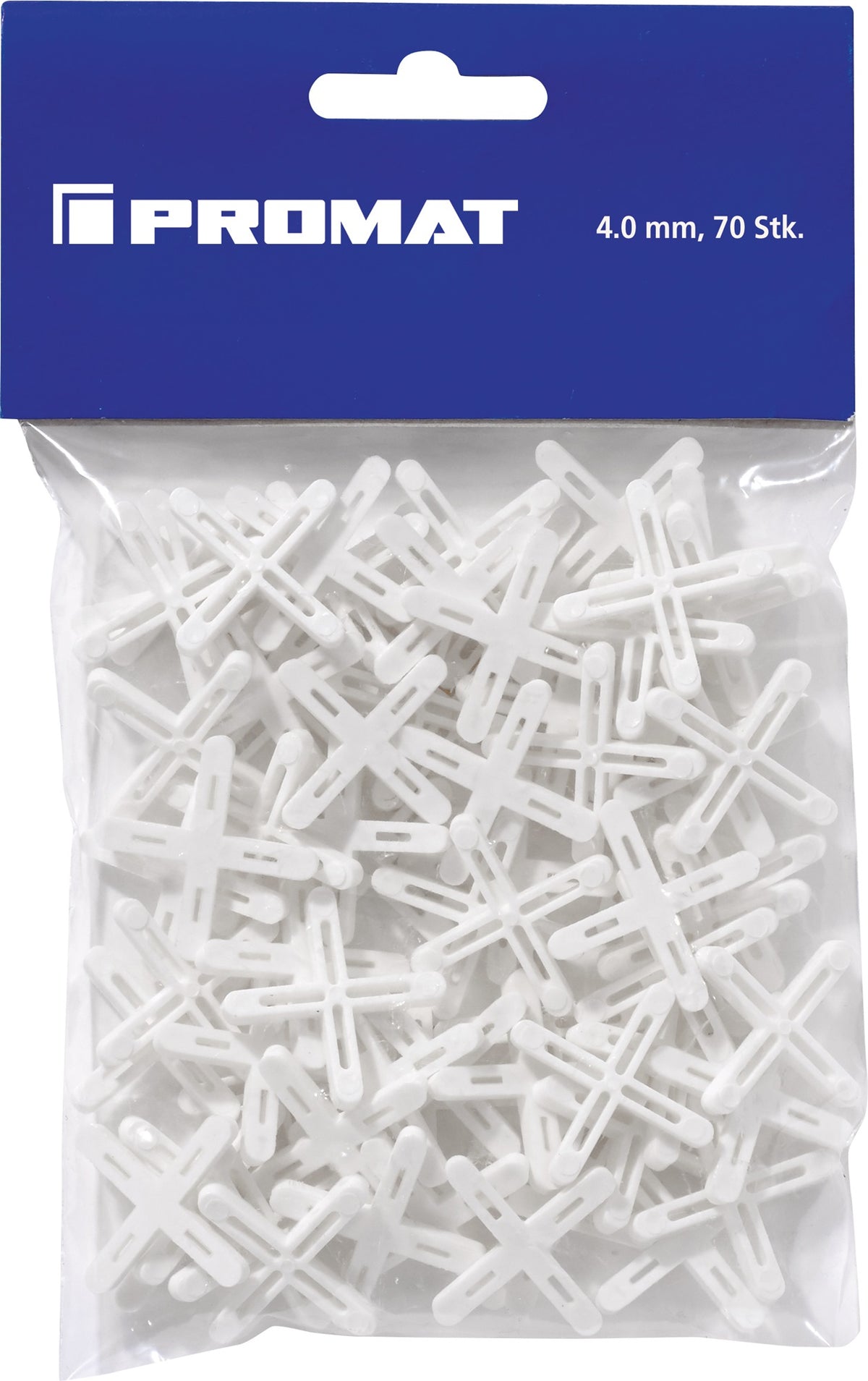 PROMAT Fliesenkreuz 1 mm – 150 Stück pro Beutel, 10 Beutel