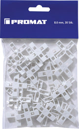 PROMAT Fliesenkreuz 1 mm – 150 Stück pro Beutel, 10 Beutel
