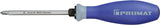 PROMAT Schraubendreher PH 1 mit 3K-Griff und 6-Kant-Klinge, 80 mm