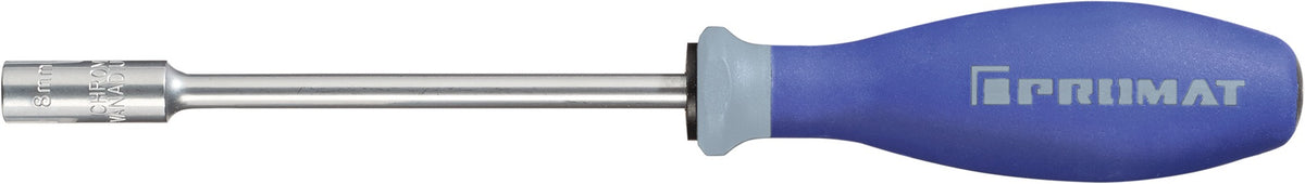 PROMAT Sechskantsteckschlüssel SW 5 mm mit 3K-Griff, Klinge 125 mm, Gesamtlänge 230 mm