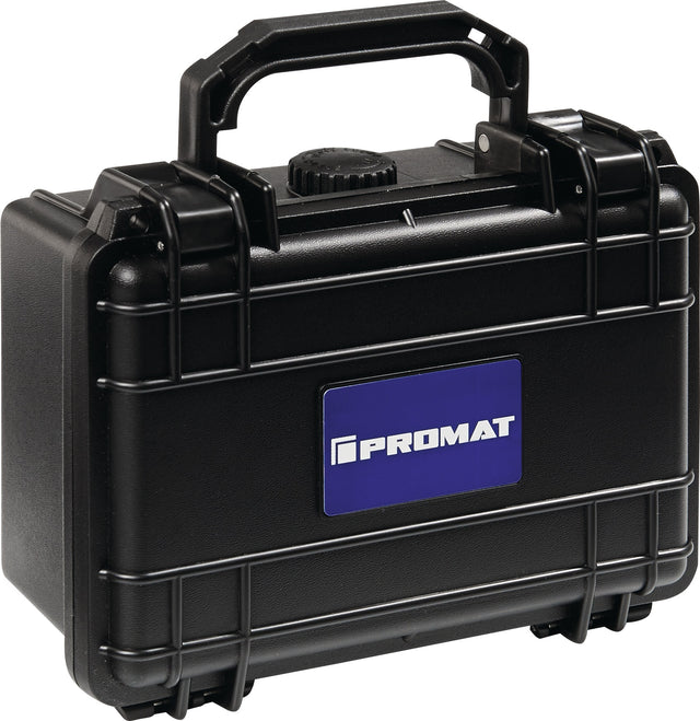 PROMAT Schutzkoffer B186xT123xH75mm aus schlagfestem Kunststoff, luft- und wasserdicht