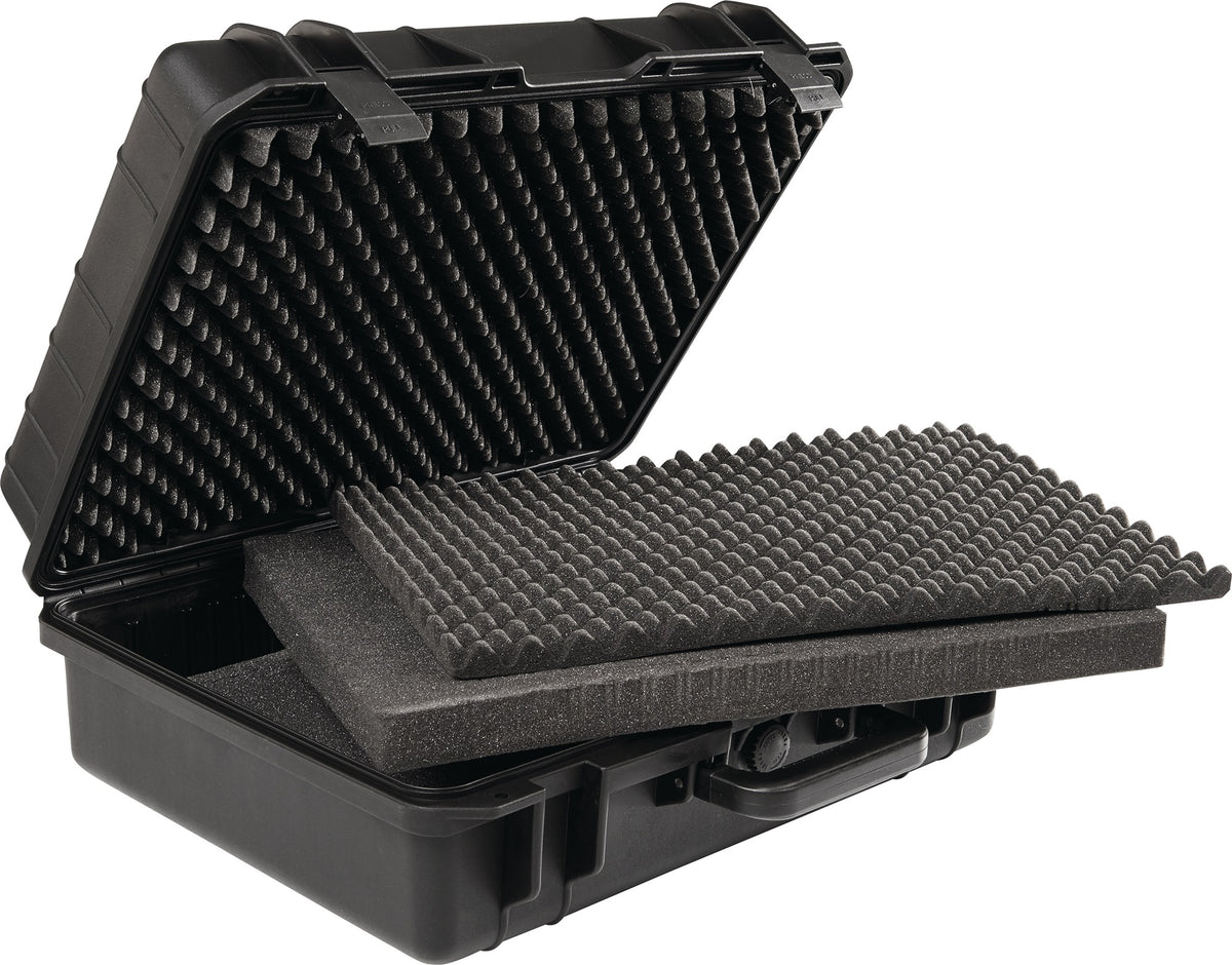 PROMAT Schutzkoffer B186xT123xH75mm aus schlagfestem Kunststoff, luft- und wasserdicht
