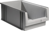 Sichtlagerkasten PLK 500x315x200 mm PP rot von LA-KA-PE – 8 Stück, 22,5 l, 180 kg Auflast