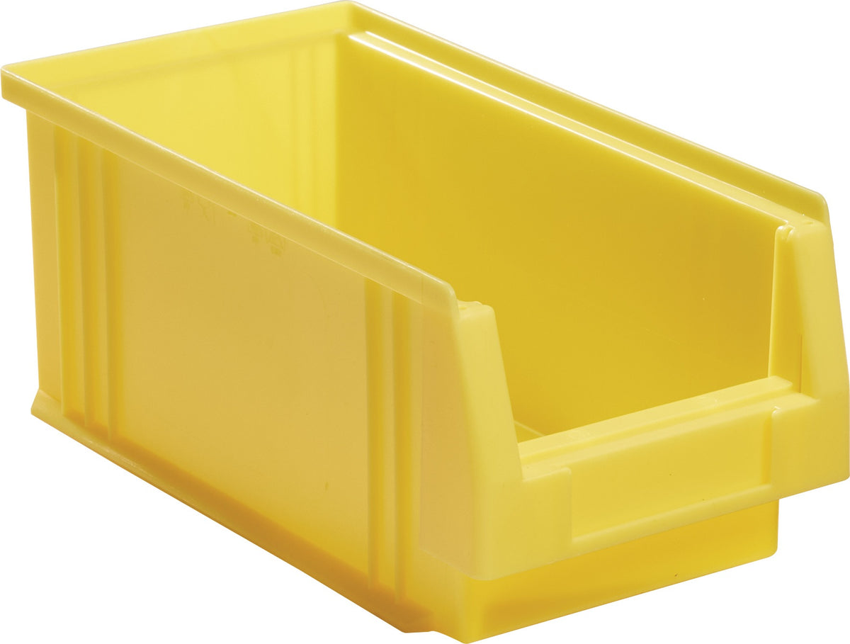Sichtlagerkasten PLK 500x315x200 mm PP rot von LA-KA-PE – 8 Stück, 22,5 l, 180 kg Auflast