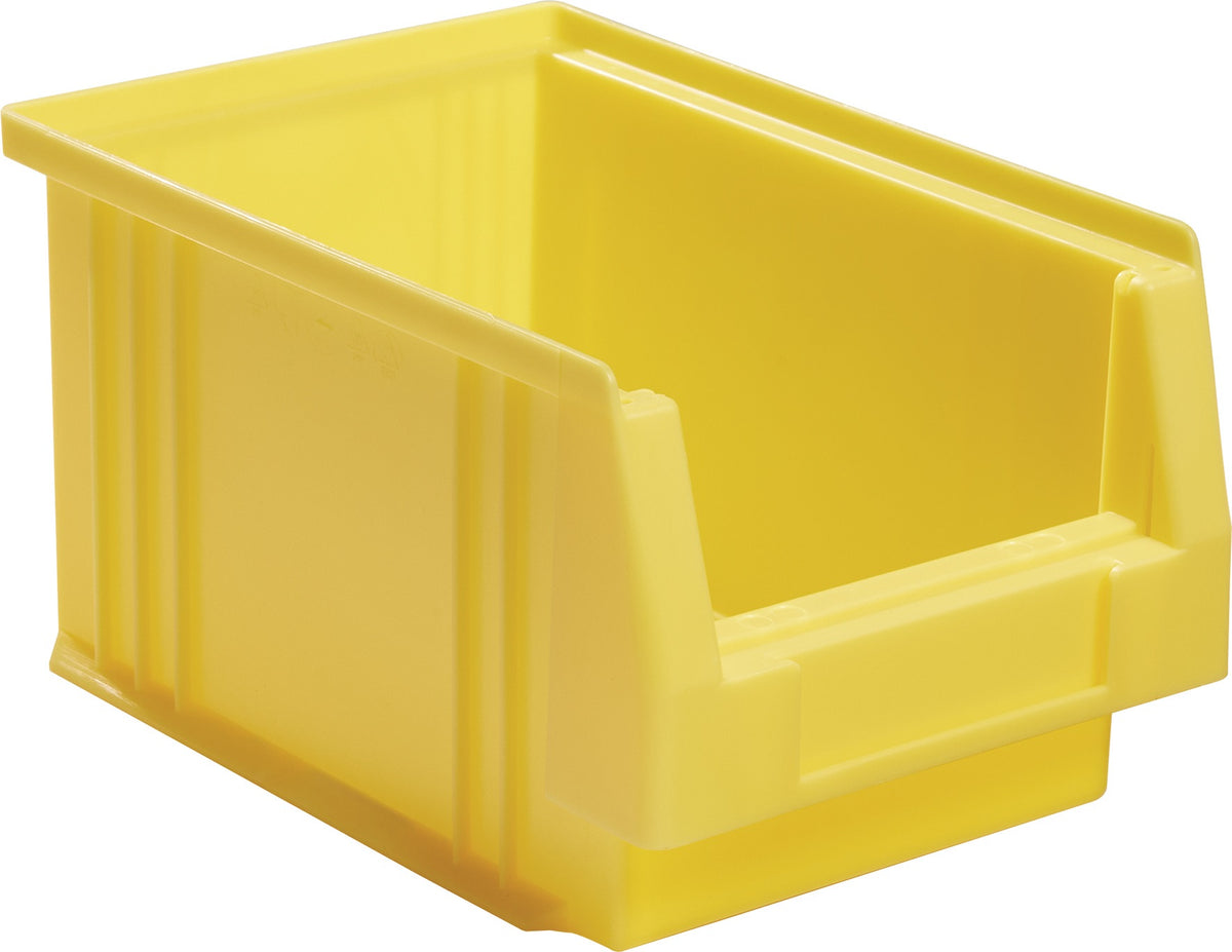 Sichtlagerkasten PLK 500x315x200 mm PP rot von LA-KA-PE – 8 Stück, 22,5 l, 180 kg Auflast