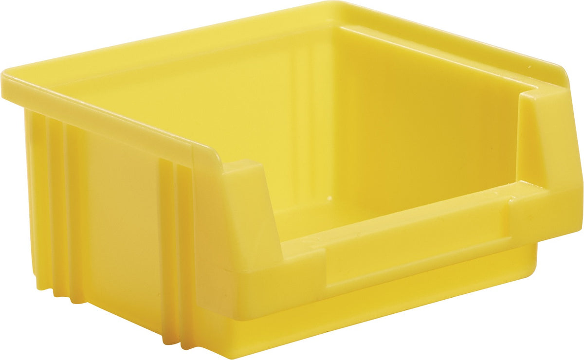 Sichtlagerkasten PLK 500x315x200 mm PP rot von LA-KA-PE – 8 Stück, 22,5 l, 180 kg Auflast