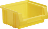 Sichtlagerkasten PLK 500x315x200 mm PP rot von LA-KA-PE – 8 Stück, 22,5 l, 180 kg Auflast