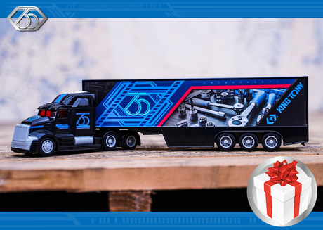 KING TONY Profi-Werkzeuge - Werkzeugwagen mit 7 Schubladen ANNIVERSARY P87G357BAKB