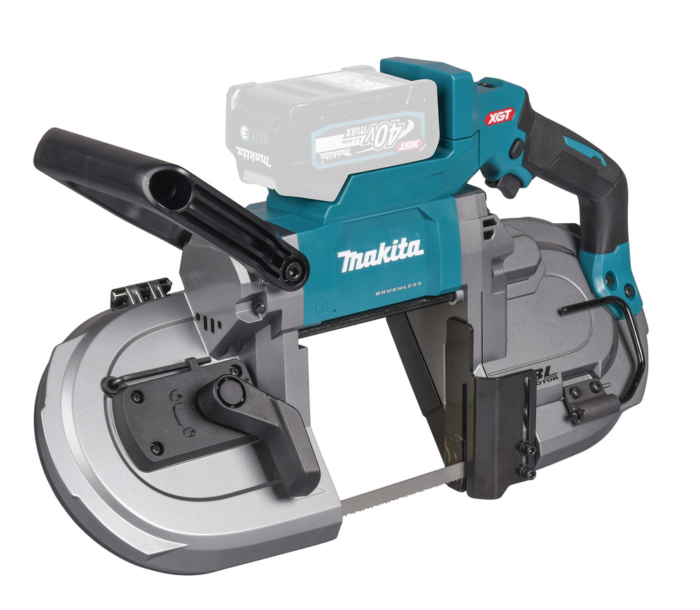Makita Akku-Bandsäge – bürstenlos, bis 127 mm Schnittkapazität, konstante Drehzahl - PB002GZ