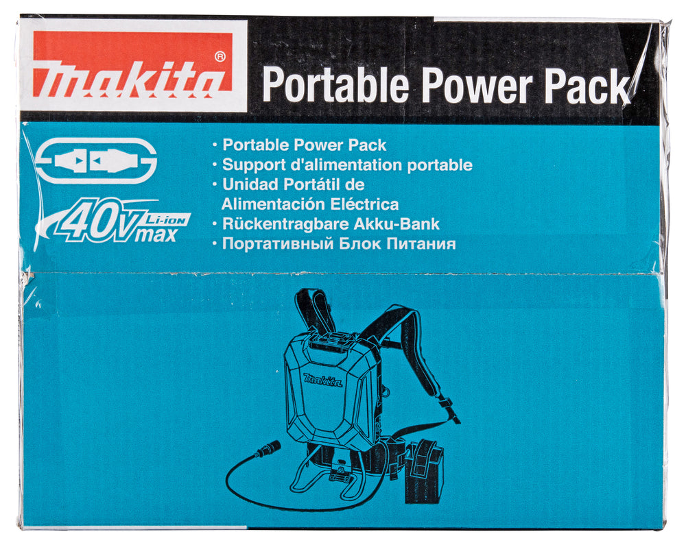 Makita Rückentragbarer Akku PDC1500 – 1.500 Wh, IPX4 & XGT-kompatibel - PDC1500A01