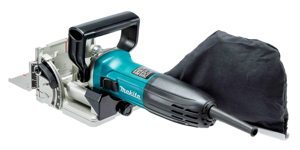 Makita Nutfräse – 701 W Motor, bis 20 mm Frästiefe, stufenlos verstellbar - PJ7000J