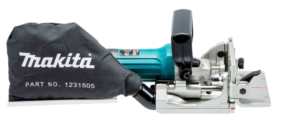 Makita Nutfräse – 701 W Motor, bis 20 mm Frästiefe, stufenlos verstellbar - PJ7000J