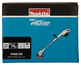 Makita Akku-Scheuermaschine – 3-stufig regelbar, teleskopierbar, LED, XPT-Schutz - PS001GZ