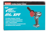 Makita Akku-Schleifer und -Polierer Ø 50/75 mm – bürstenlos, 2-Stufen-Drehzahl, XPT-Schutz - PV301DZ