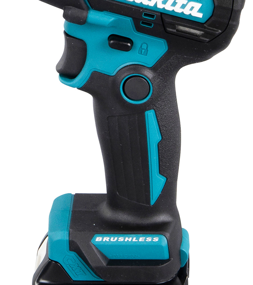 Makita Akku-Schleifer und -Polierer Ø 50/75 mm – bürstenlos, 2-Stufen-Drehzahl, XPT-Schutz - PV301DZ
