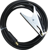 CONZELMANN Massekabel konfektioniert 150 A, 4 m, 16 mm², KS 25 Stecker, Erdklemme gummiummantelt