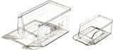 TECWERK Sichtlagerkasten SAN transparent 230/200x150x130 mm – 25 Stück