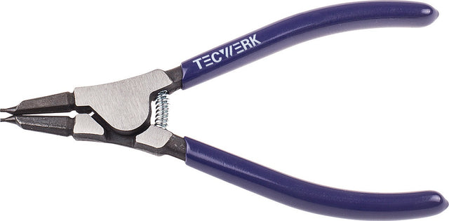 TECWERK Sicherungsringzange A 0 für Wellen Ø 3-10 mm, poliert, DIN 5254 A