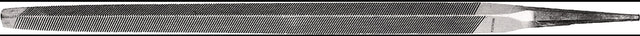 TECWERK Dreikantfeile DIN 7261 Form C 150 mm Hieb 1 für Metall und Guss