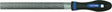 TECWERK Werkstattfeile DIN 7261 halbrund 150 mm Hieb 2 mit 2K-Ergo-Heft