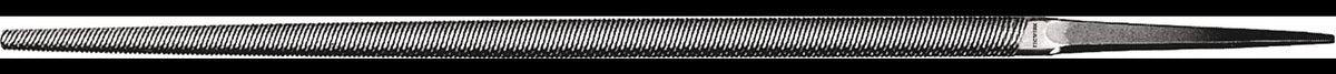 TECWERK Werkstattfeile Rund DIN 7261 150 mm Hieb 1 – Form F für Radien und Profile