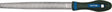 TECWERK Holzraspel DIN 7263 C halbrund 200 mm Hieb 2 mit 2K-Ergo-Heft