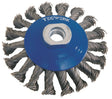 TECWERK Kegelbürste Ø115 mm Drahtstärke 0,5 mm Stahl M14 für 12500 min-¹