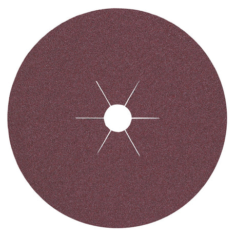 TECWERK Fiberscheibe Ø 115 mm K120 Korund für Holz & Metall