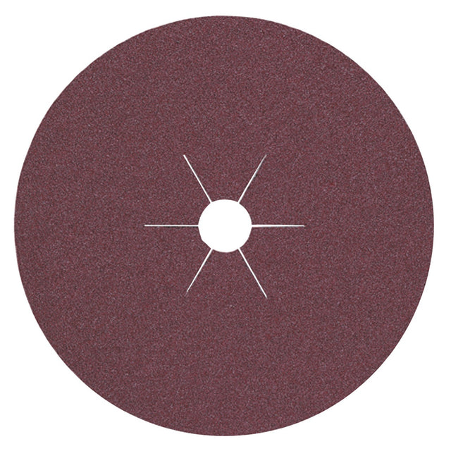 TECWERK Fiberscheibe Ø 115 mm K120 Korund für Holz & Metall