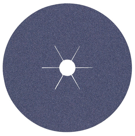 TECWERK Fiberscheibe Ø115 mm K36 INOX Zirkonkorund