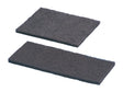 TECWERK Handpad L229xB152mm medium braun – Universalschleifvlies für Konturen und schwer zugängliche Stellen