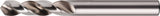 TECWERK Spiralbohrer DIN 1897 Typ UNI 1 mm HSS-Co extra kurz