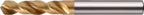 TiN-beschichtet / 1 mm / 26 mm