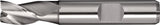 TECWERK Bohrnutenfräser DIN 327 Typ N 3 mm HSS-Co8 – 3 Schneiden, kurze Bauform