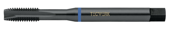 TECWERK Maschinengewindebohrer DIN 371B VA M3x0,5 mm HSS-Co nitriert und vaporisiert 6H