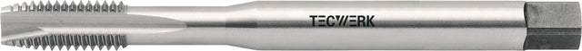 TECWERK Maschinengewindebohrer DIN 371B M3x0,5 mm HSS-Co 6H für Durchgangsgewinde