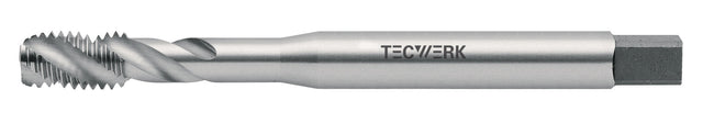 TECWERK Maschinengewindebohrer DIN 371C M3x0,5 mm HSS-Co 6H für Sacklochgewinde