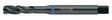 TECWERK Maschinengewindebohrer DIN 371C VA M3x0,5 HSS-Co nitriert und vaporisiert 6H