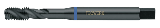 TECWERK Maschinengewindebohrer DIN 371C VA M3x0,5 HSS-Co nitriert und vaporisiert 6H