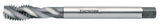 TECWERK Maschinengewindebohrer DIN 371C M3x0,5 mm HSS-Co 6H für Sacklochgewinde