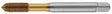 TECWERK Gewindeformer DIN 2174 (DIN 371) M3 Form C HSS-Co TiN 6HX ohne Schmiernuten