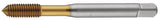 TECWERK Gewindeformer DIN 2174 (DIN 371) M3 Form C HSS-Co TiN 6HX ohne Schmiernuten