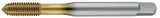TECWERK Gewindeformer DIN 2174 (DIN 371) M3 Form C HSS-Co TiN 6HX ohne Schmiernuten