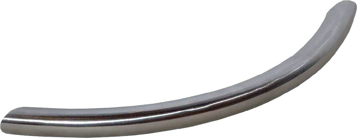 BMB Möbelgriff Edelstahl matt 96 mm – Segmentbogengriff mit Schrauben