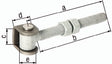 GAH Torband 144x138x37x30mm Stahl rohr zum Anschweißen – Schiebetür- und Torbeschlag