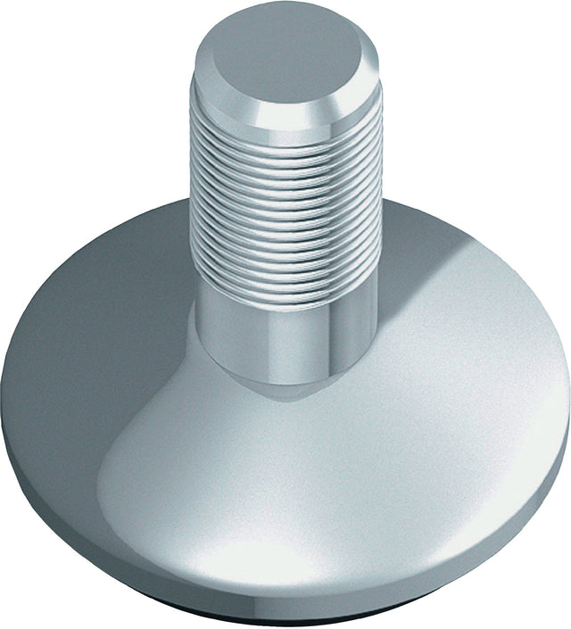 ALFER ALUMINIUM Regulierschraube M10 Stahl chrom für Möbelfüße 30 kg