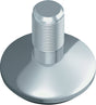 ALFER ALUMINIUM Regulierschraube M10 Stahl chrom für Möbelfüße 30 kg