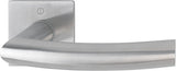HOPPE Türdrückerpaar Trondheim E1430Z/848N Edelstahl F69 mit Drückerrosetten Vierkant 8 mm