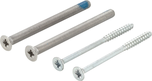 HOPPE Befestigungs-Set Sertos® G/G 50-55 mm – M5x65 + 4,0x60 Schrauben für Türgriff-Garnituren