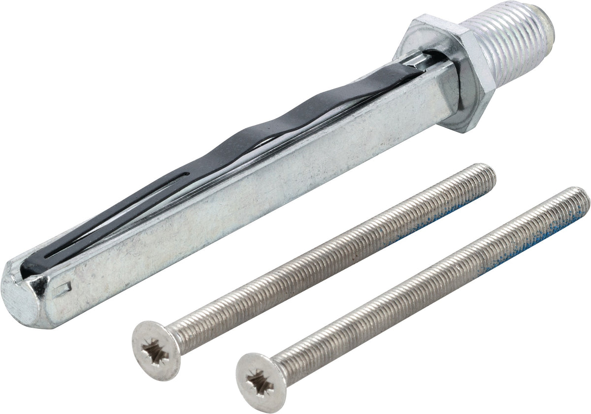 HOPPE Befestigungsset Sertos® FS-K/G für Türstärke 65-70 mm – M5 x 75 Schrauben & 9 x 90 mm Vierkant